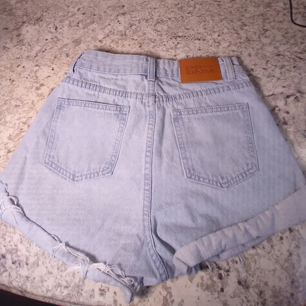Princess Polly Women's Light Blue Denim jean Shorts size 4